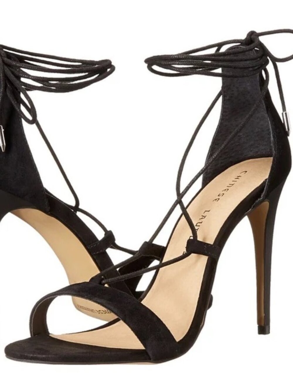Chinese Laundry Jambi Heel Black Suede